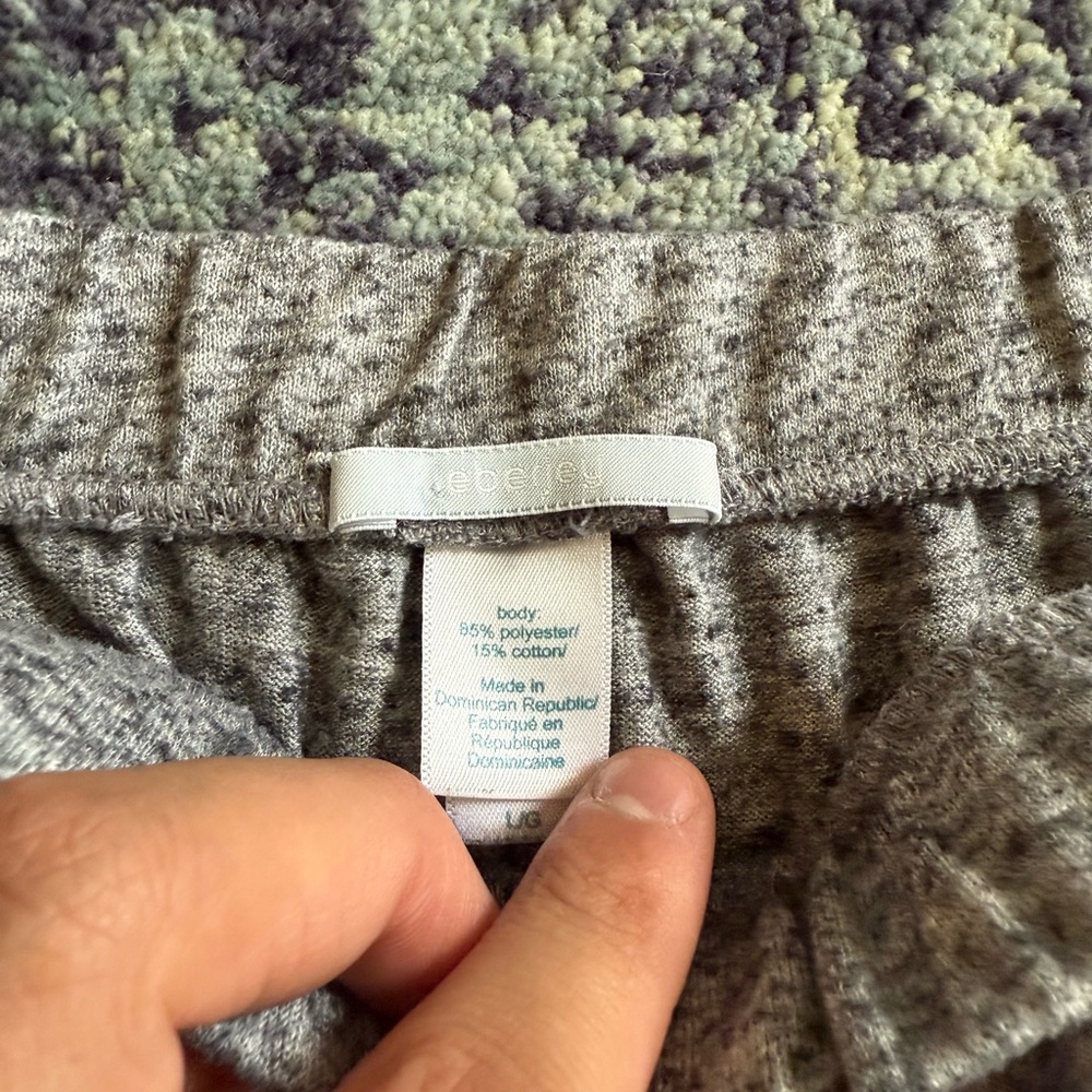 eberjay Comfy Bobby Heather Gray Women’s Sleep Loungewear Shorts Size Large - Picture 4 of 6